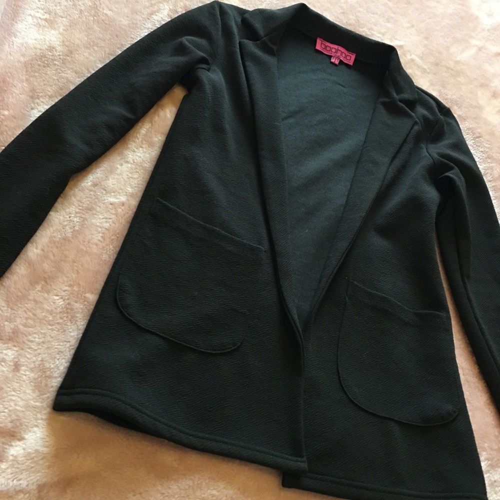 Boohoo Black Blazer Size 4 🖤